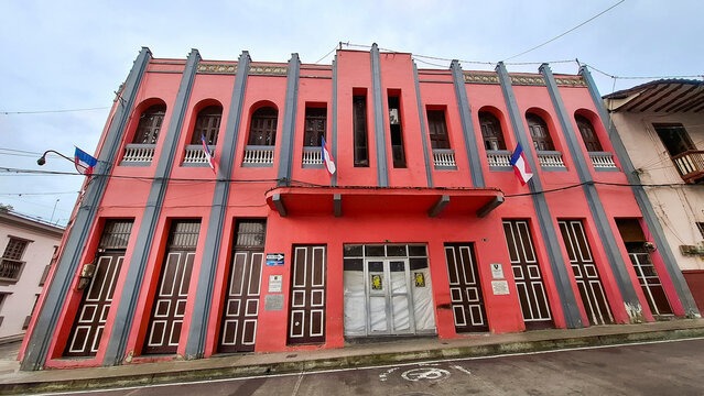 Salamina, Caldas - Colombia. October 6, 2025. Municipal Palace, Municipality founded in 1825