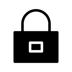 Lock Icon Vector Symbol Design Illustration