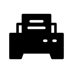 Printer Icon Vector Symbol Design Illustration