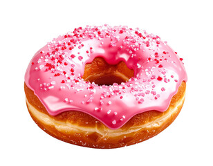 Various Frosted Donuts with various toppings