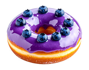 Various Frosted Donuts with various toppings