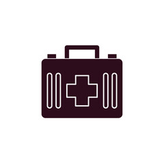 First Aid Kit Glyph Icon
