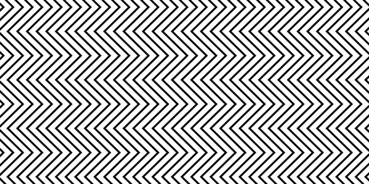 simple black zigzag line pattern art for banner poster background.