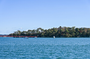 Naklejka premium 日本宮城県の松島