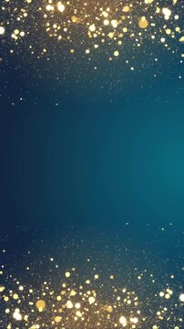 bokeh lights frame animation abstract background for Christmas holiday party decoration and award performance luxury scenes
