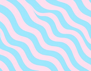 Pastel Waves - A Serene Blend of Pink and Blue.