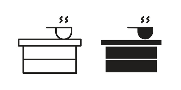 Turkish bath icon symbols. app and web UI solid and line icon, EPS10