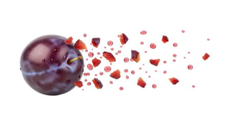Juicy Plum Burst A Visual Feast of Freshness and Vibrant Color