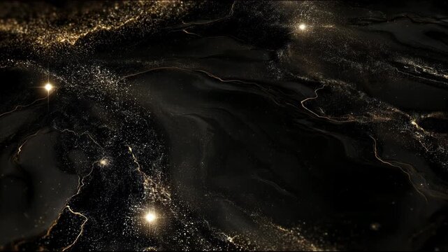 Black gold background with black gold elements