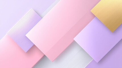 Colorful Abstract Background with Soft Pastel Shades and Textured Surfaces for Modern Design and Creative Projects in Light Purple and Pink Tones