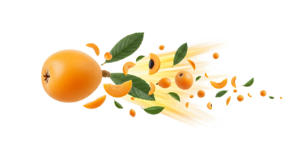 Fresh loquats bursting with flavor, a vibrant and healthy fruit snack option