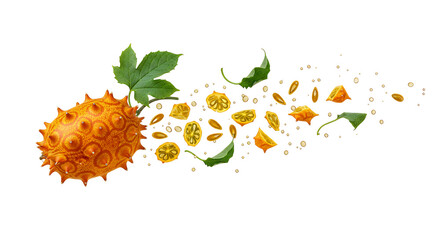 Exotic Kiwano Melon Burst A Zesty Explosion of Flavor and Vibrant Health