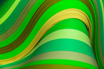 abstract green wave background