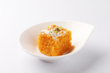 Moti Pak or Motichur barf motichoor burfi is a popular indian sweetMoti Pak