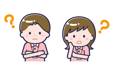 介護士／2人組／男女 04