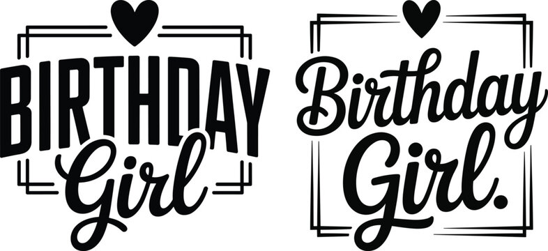 
Birthday Girl Eps Bundle