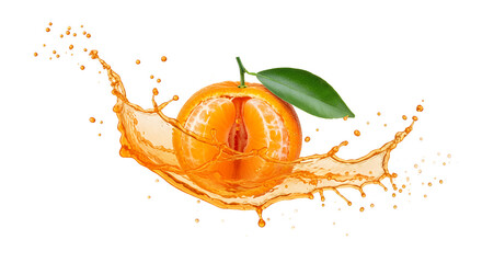 Orange Splash Fresh Citrus Burst for Healthy Living and Vibrant Designs