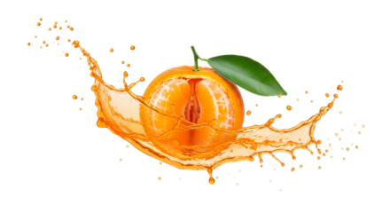 Orange Splash Fresh Citrus Burst for Healthy Living and Vibrant Designs