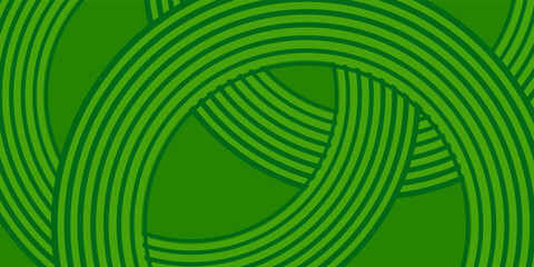farm green banner, organic abstract background with fields. wavy green lines, natural organic products. ecology background. striped farmer green Pattern