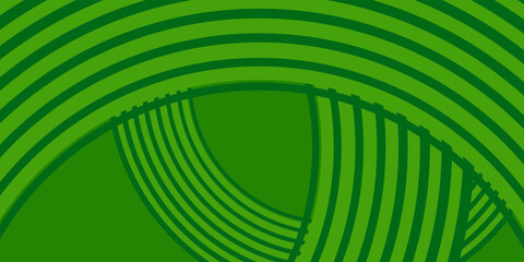 farm green banner, organic abstract background with fields. wavy green lines, natural organic products. ecology background. striped farmer green Pattern vector eps10