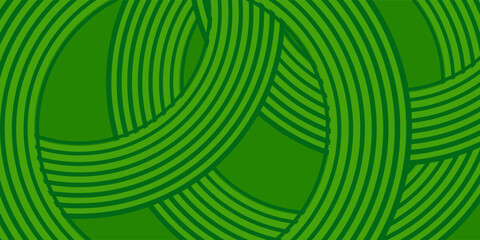 farm green banner, organic abstract background with fields. wavy green lines, natural organic products. ecology background. striped farmer green Pattern