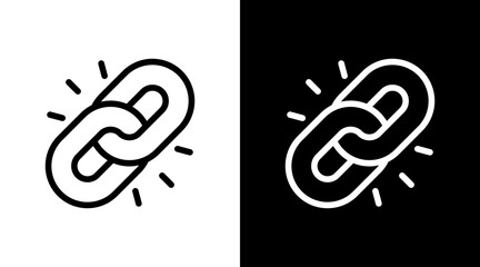 Link With Icon Set Design