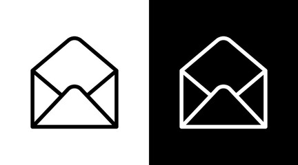 Email With Icon Set Design
