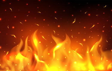 fire flames background