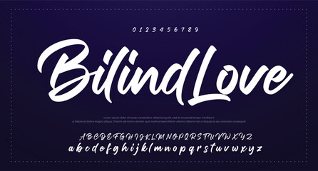 Best Alphabet Signatures Handsaw Brush Script Logotype Font lettering handwritten 