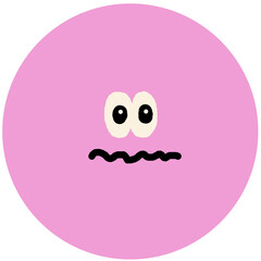 a character who makes a cute expression