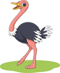 Obraz premium stork with baby