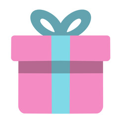 Wrapped Present Illustration