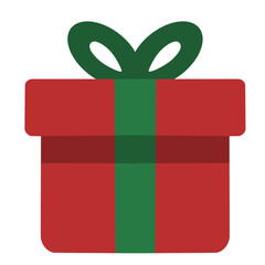 Wrapped Present Illustration