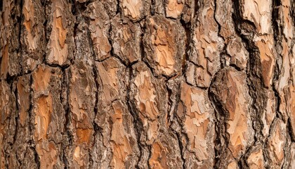 Natural Forest Wood Bark Pattern and Detail