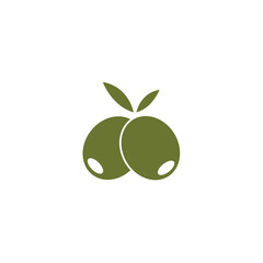 olive icon vector illustration logo