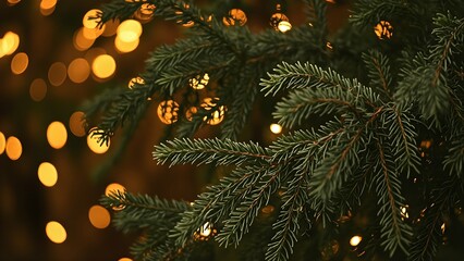  Elegant Eucalyptus and Cotton Corner Frame with Warm Bokeh Lights