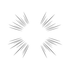 Dynamic comic speed lines background with motion burst effect. For manga art, anime scenes, pop art design, or energetic explosion and action concept illustrations.  © SOUMYA