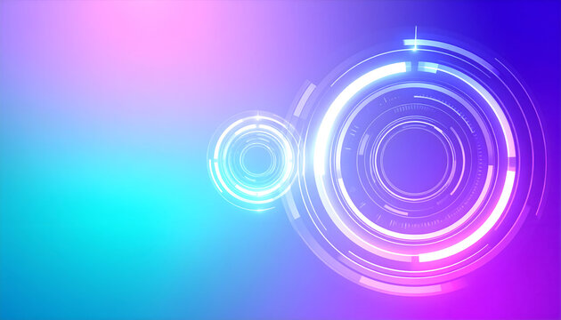 Futuristic Technology Abstract Background