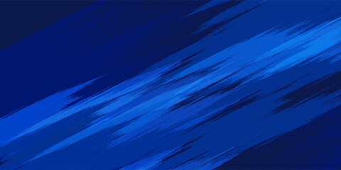 blue color pattern gradient grunge texture background. Dots pop art comics sport style vector illustration Abstract background dark blue with modern corporate concept. modern