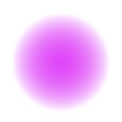 purple glossy sphere