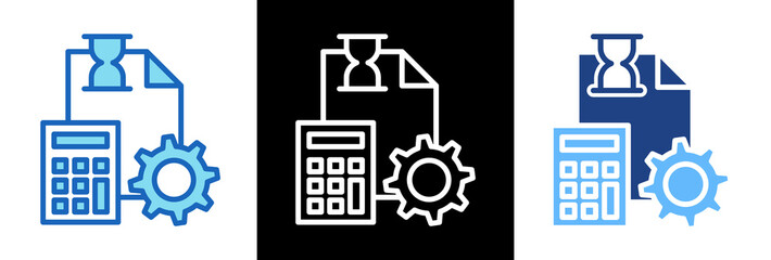 Estimation triple style icon