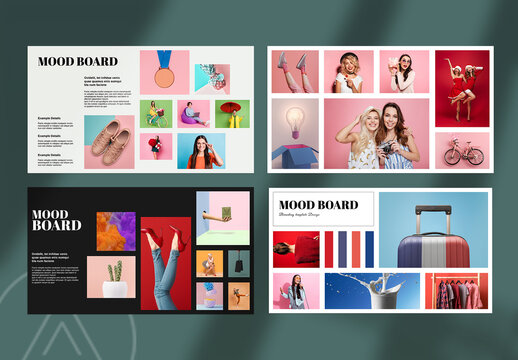 Minimal Mood Board Template