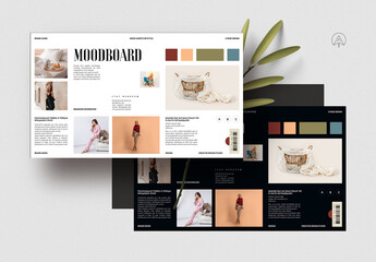 Minimal Mood Board Design Template
