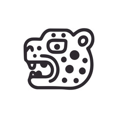 Majestic Jaguar Head Artwork Capturing Ancient Spirit and Feline Grace © Oxsvge