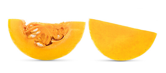 Butternut squash isolated on transparent png ( image from camera )