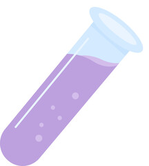 Purple test tube