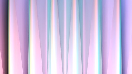 Soft vertical gradient background with pastel elongated pillar shapes throughout