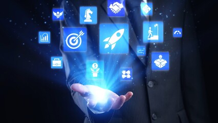 Startup launch and business growth concept, rocket symbolism, entrepreneurship, startup innovation, and early-stage success strategies for new business development and expansion. Spire