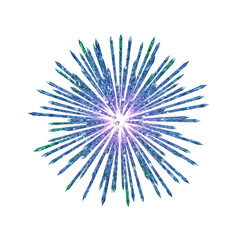 Fototapeta premium new year fireworks