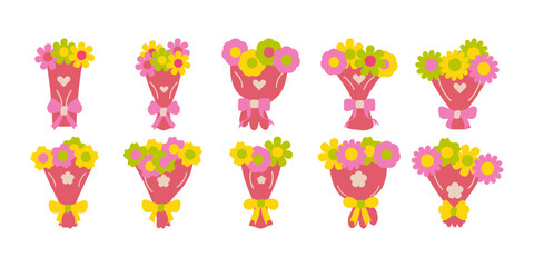 Flat Mother Day Flower